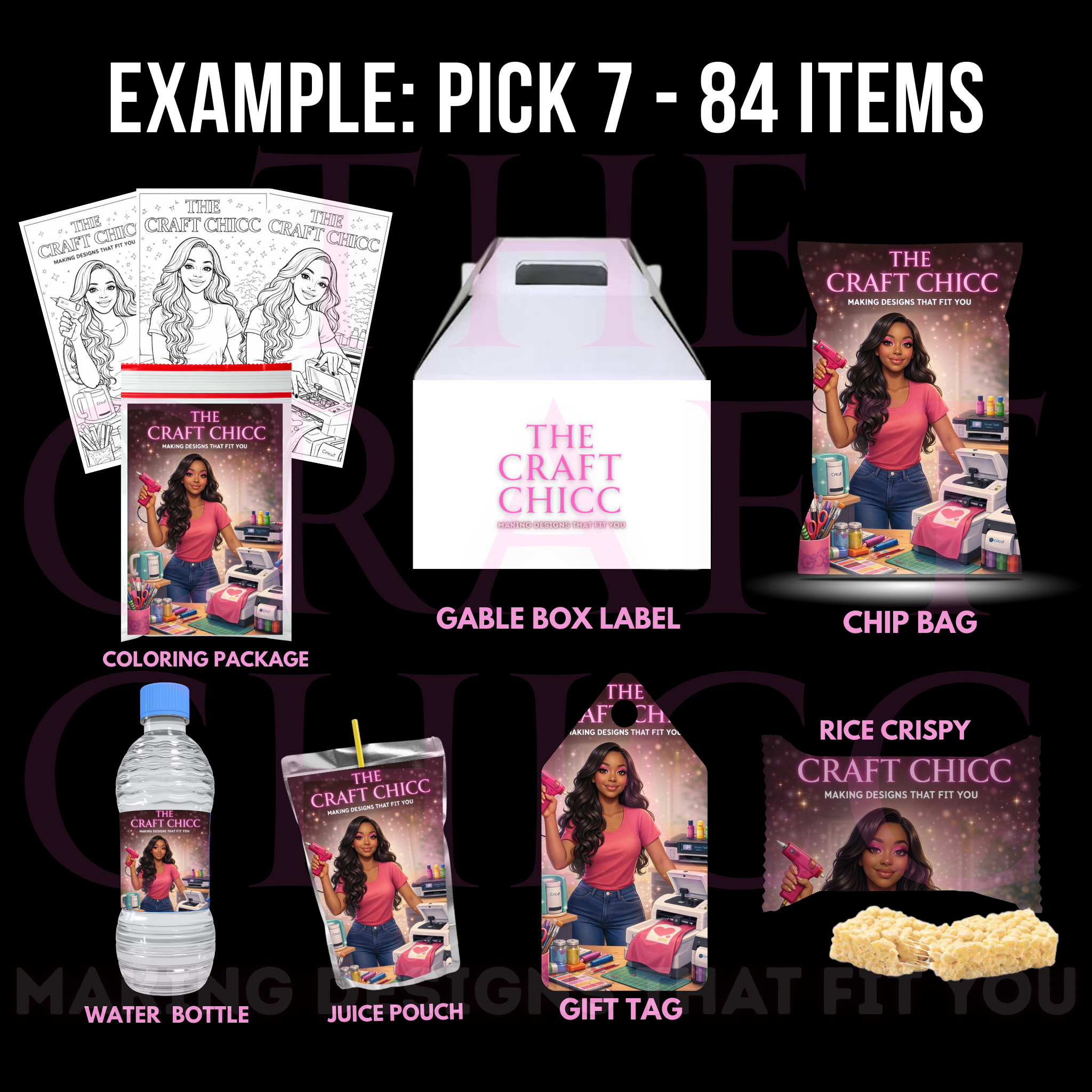 Custom Party Favors - UNFILLED