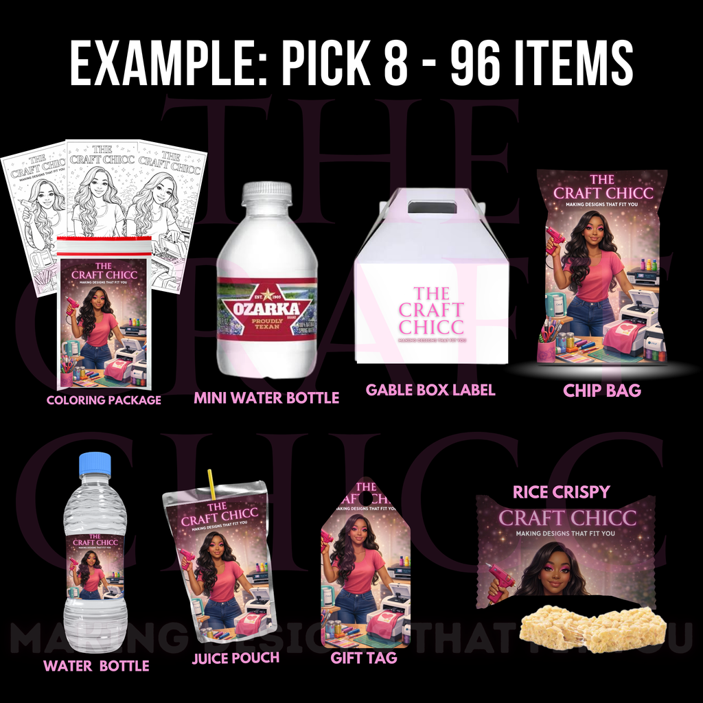 Custom Party Favors - FILLED
