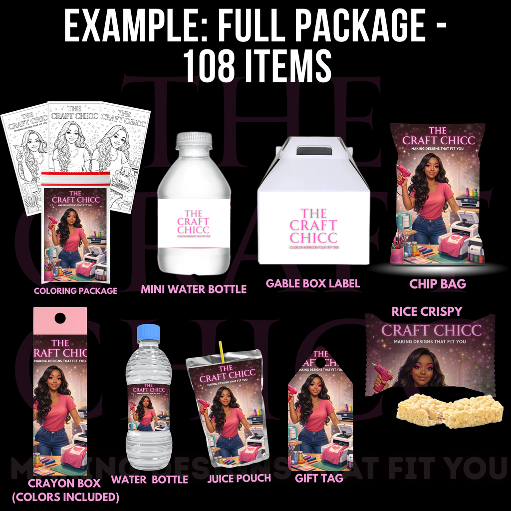 Custom Party Favors - FILLED